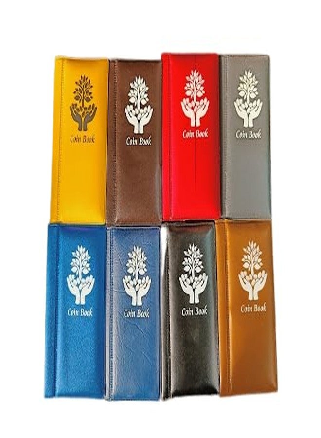 RCI Coin Album for Keeping 12 Coin Collection 5 PCS Set Multicolor - Image 1